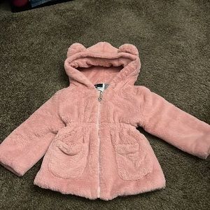 Furry Pink Coat